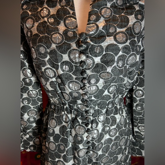 Vintage 60’s/70’s Silver Lame jumpsuit - Picture 11 of 12